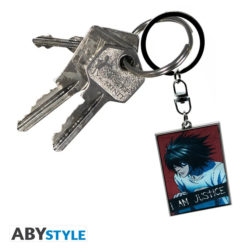 DEATH NOTE - Keychain Lenticular Justice 5cm